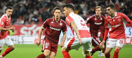 Liga 1 - Etapa 6 - play-off: Dinamo București - Rapid București 3-1